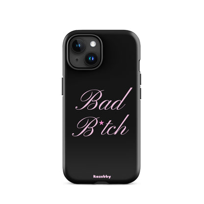 Pink and Black Baddie Aesthetic Phone Case – Cute Y2K Protective Cover for iPhone