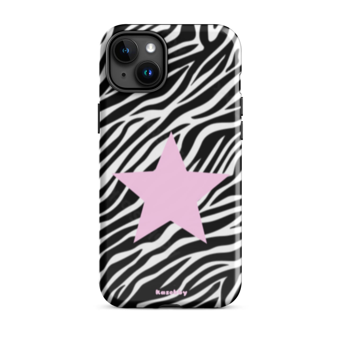 Zebra Print 2000s Mcbling Aesthetic Case For iPhone - kasebby