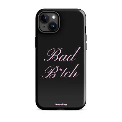 Pink and Black Baddie Aesthetic Phone Case – Cute Y2K Protective Cover for iPhone