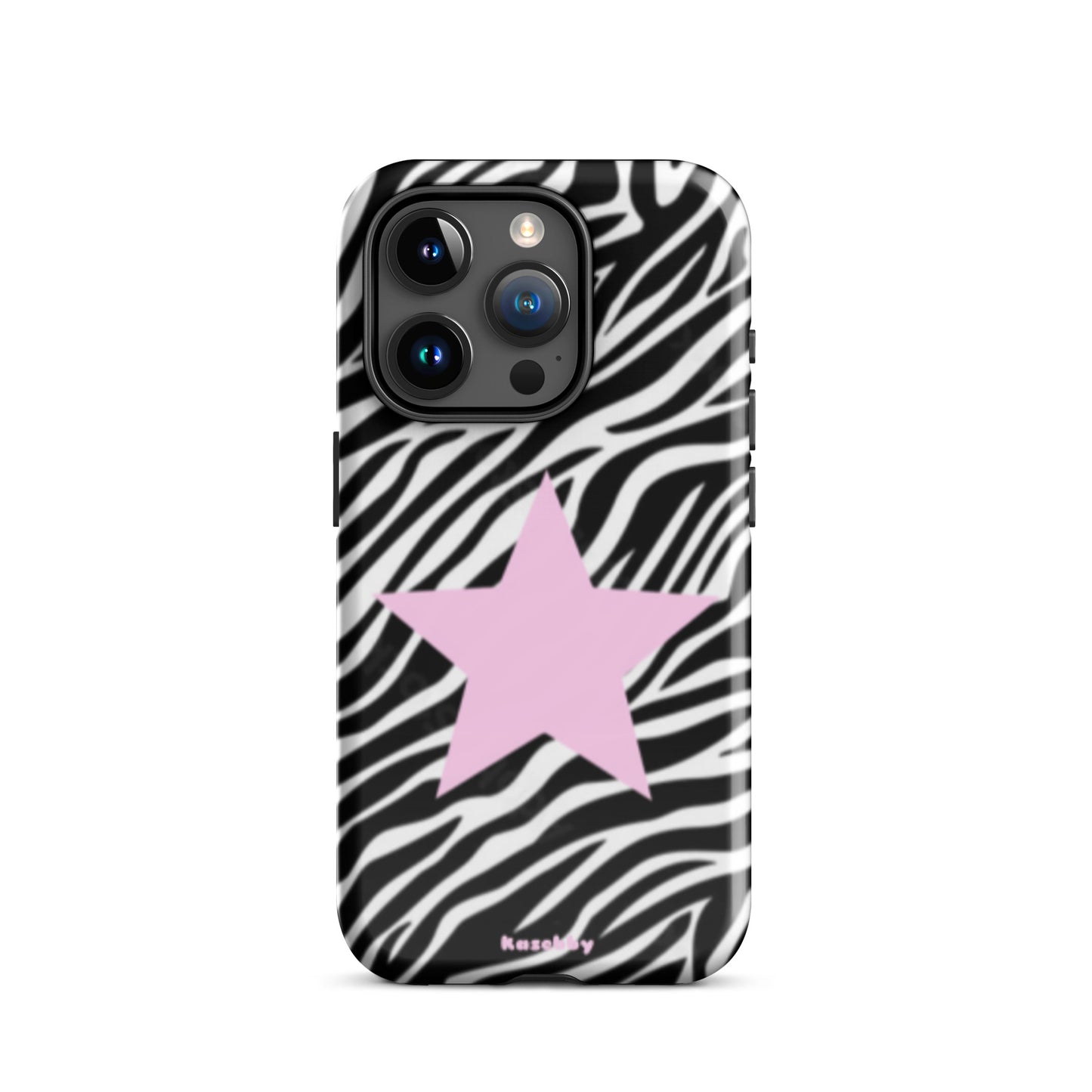 Zebra Print 2000s Mcbling Aesthetic Case For iPhone - kasebby