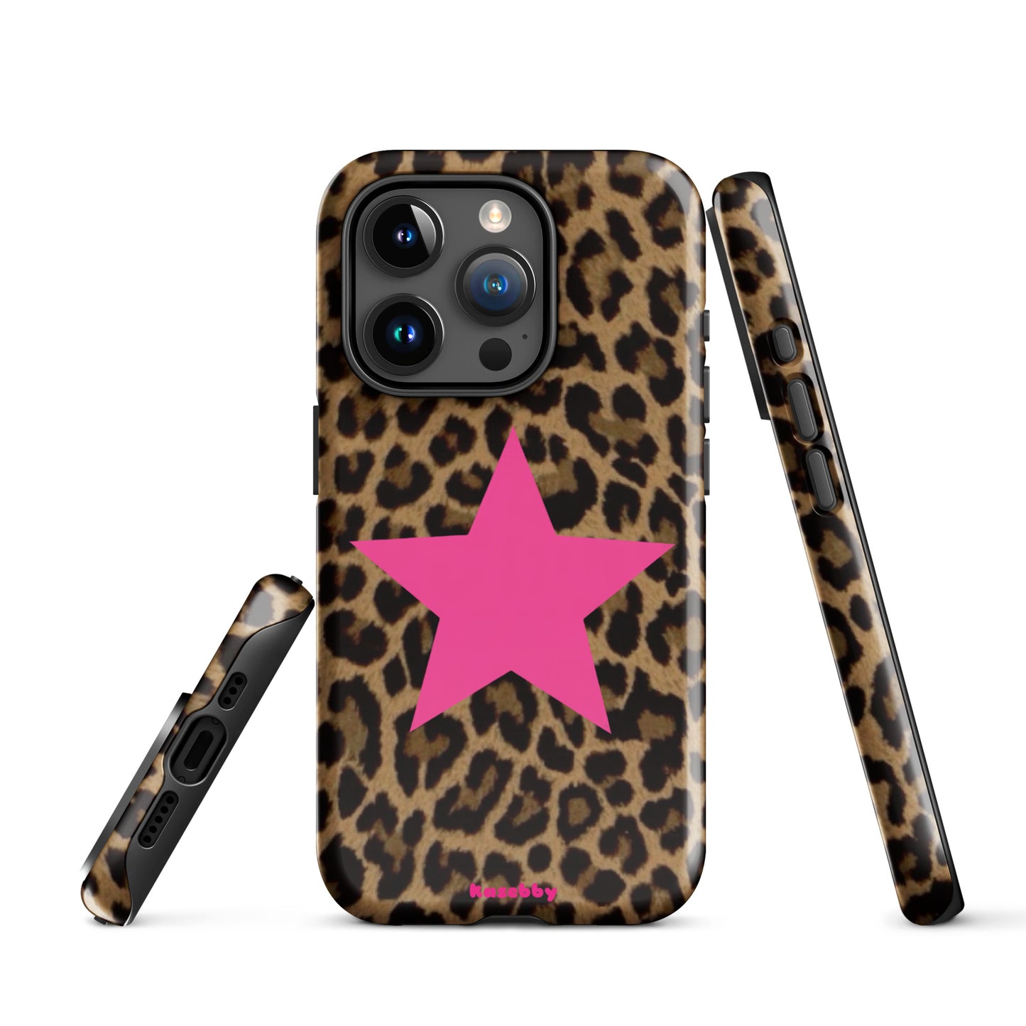 Leopard Print 2000s Mcbling Aesthetic Case For iPhone - kasebby