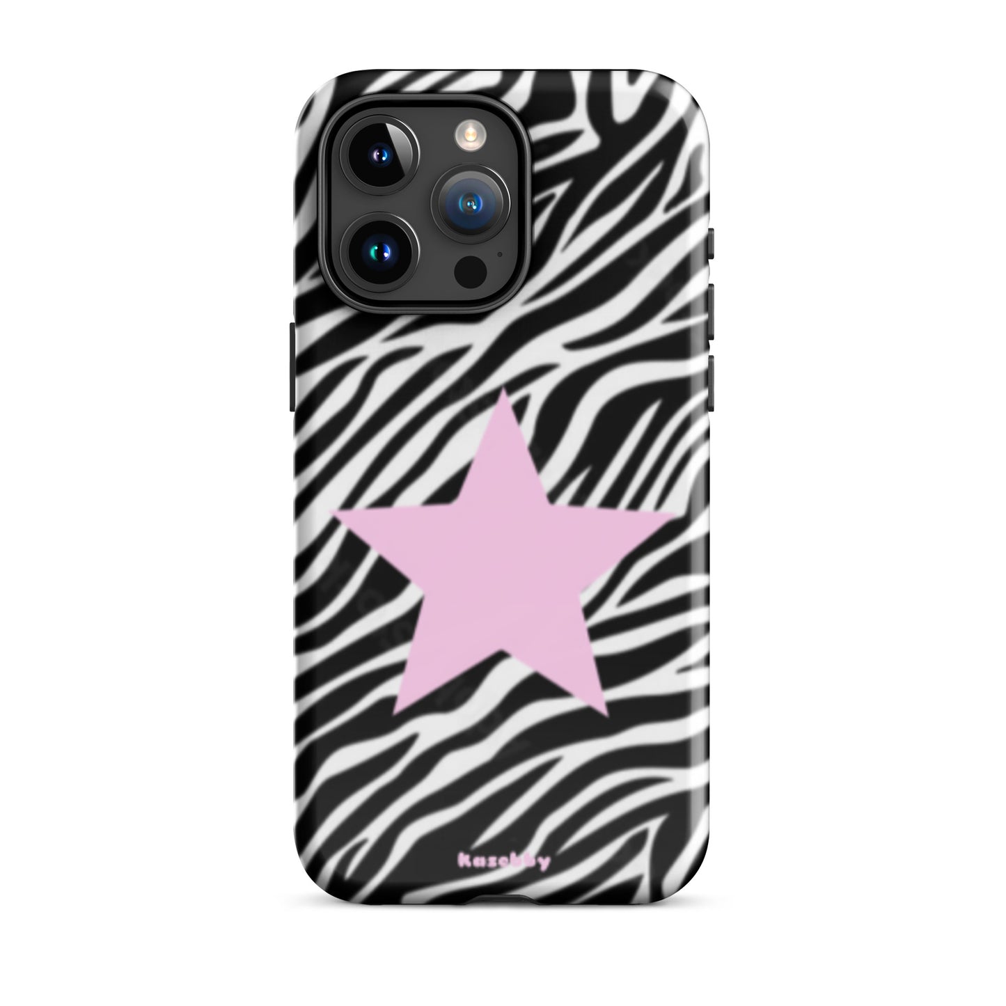 Zebra Print 2000s Mcbling Aesthetic Case For iPhone - kasebby