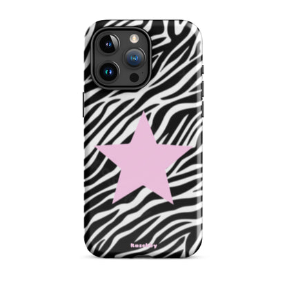 Zebra Print 2000s Mcbling Aesthetic Case For iPhone - kasebby