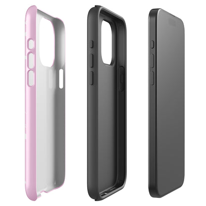 Pink and White Y2K Aesthetic Butterfly Swirl Phone Case - kasebby