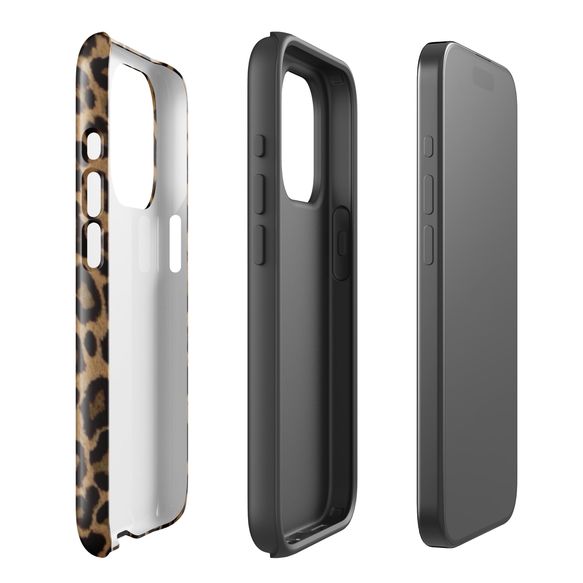 Leopard Print 2000s Mcbling Aesthetic Case For iPhone - kasebby