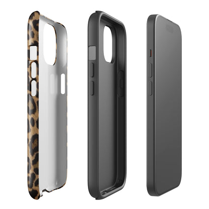 Leopard Print 2000s Mcbling Aesthetic Case For iPhone - kasebby