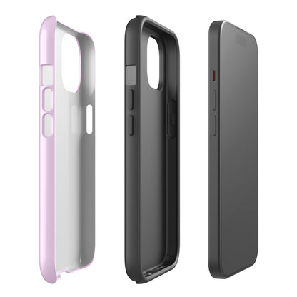 Pink Heart Phone Case – Dual Layer TPU + Polycarbonate Shockproof