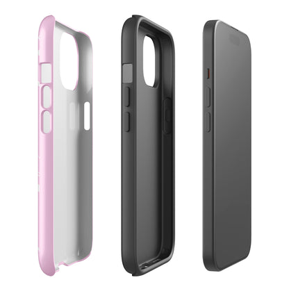 Pink and White Y2K Aesthetic Butterfly Swirl Phone Case - kasebby