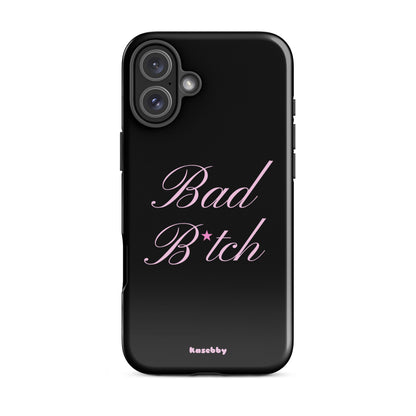 Pink and Black Baddie Aesthetic Phone Case – Cute Y2K Protective Cover for iPhone