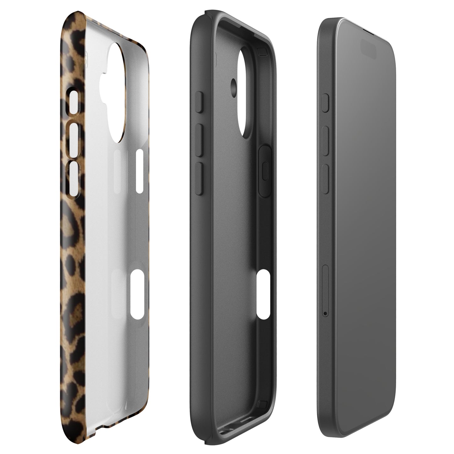 Leopard Print 2000s Mcbling Aesthetic Case For iPhone - kasebby