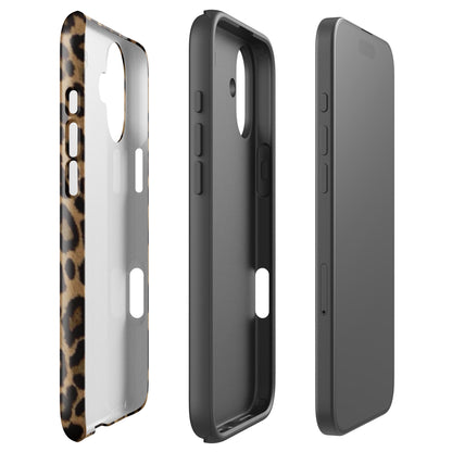 Leopard Print 2000s Mcbling Aesthetic Case For iPhone - kasebby