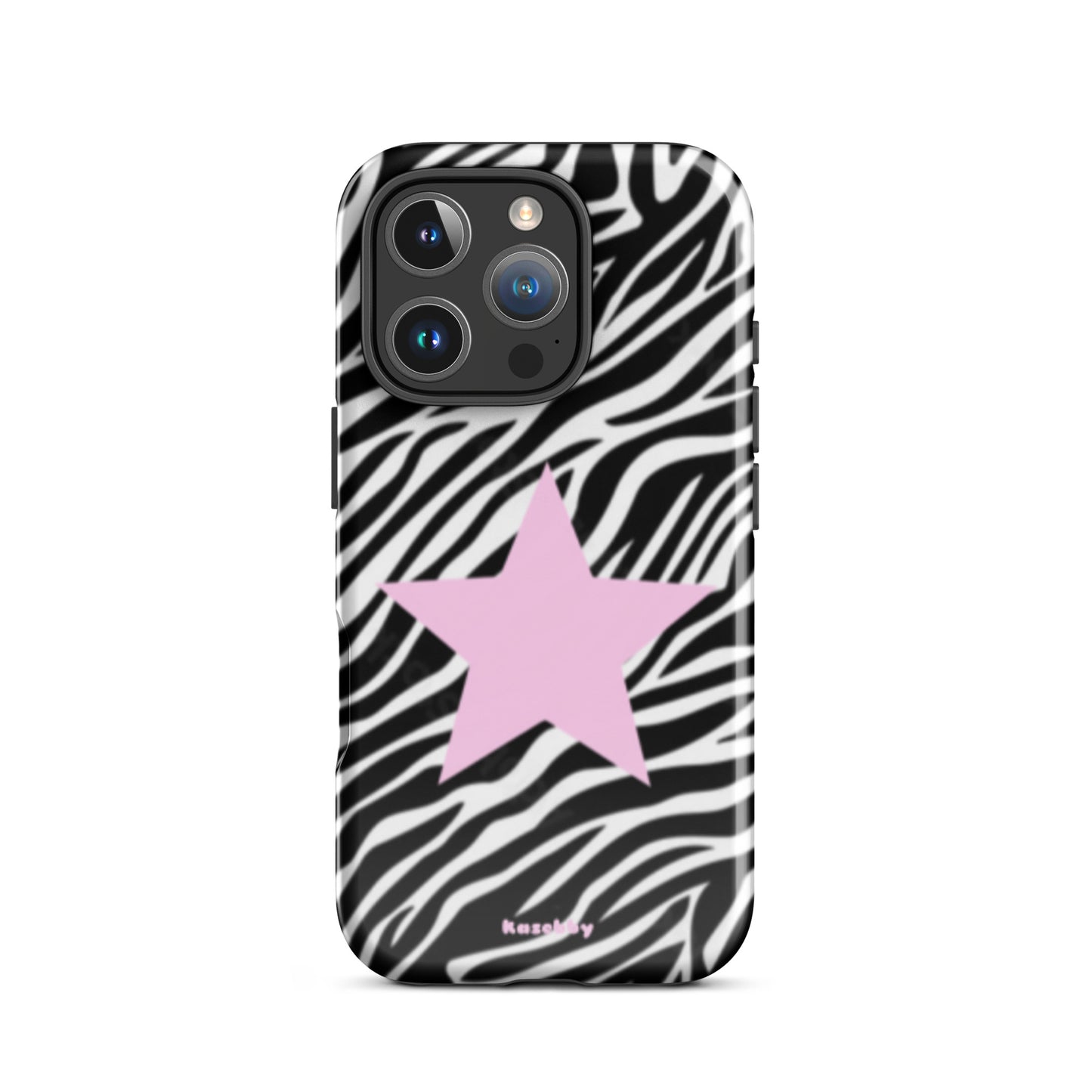 Zebra Print 2000s Mcbling Aesthetic Case For iPhone - kasebby