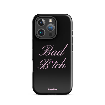 Pink and Black Baddie Aesthetic Phone Case – Cute Y2K Protective Cover for iPhone