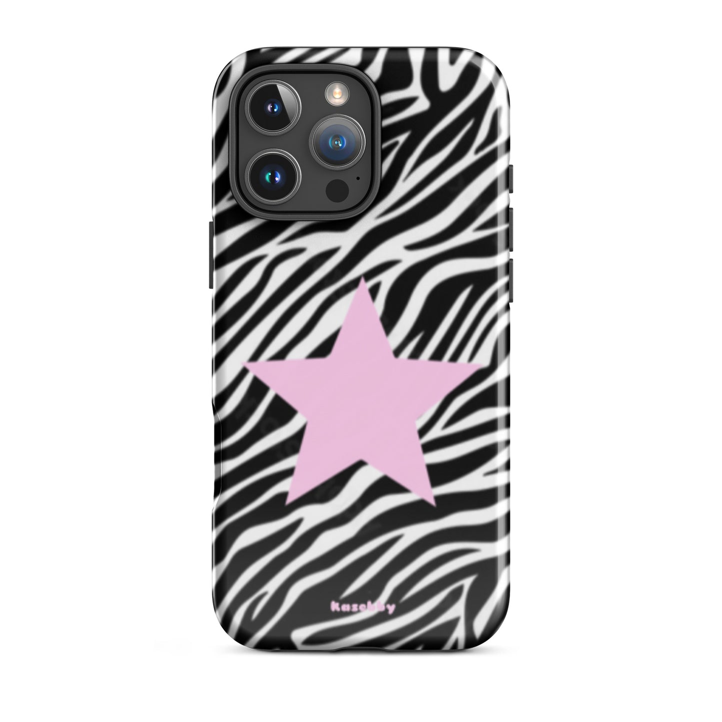Zebra Print 2000s Mcbling Aesthetic Case For iPhone - kasebby